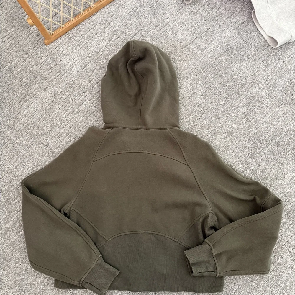 lululemon athletica Women’s Scuba Overside Full Zip Hoodie in Olive